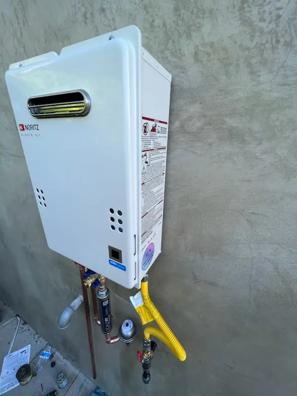 Tankless water heater installation for Lakeshire homes